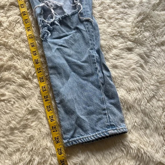 American Eagle Outfitters Light Blue Mom Jeans - Picture 9 of 14